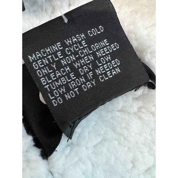 NWT OOKIE & LALA Women's Size S Faux Fur Shearling Heathered Jacket - Picture 10 of 15